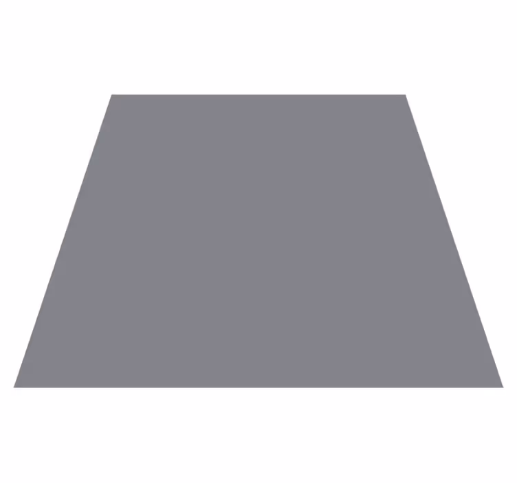 Grey vinyl rug in dark grey blackout color - TenStickers