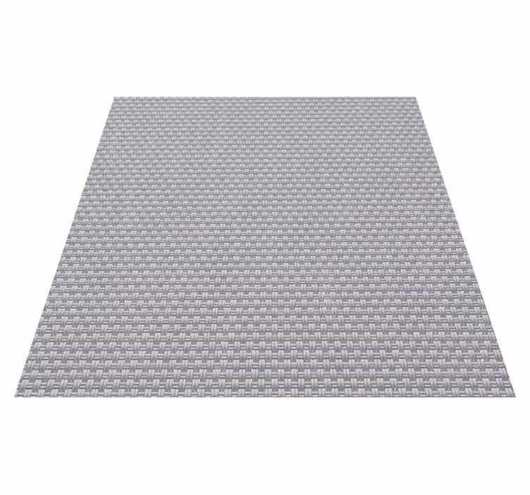 Grey vinyl rug in medium grey color - TenStickers