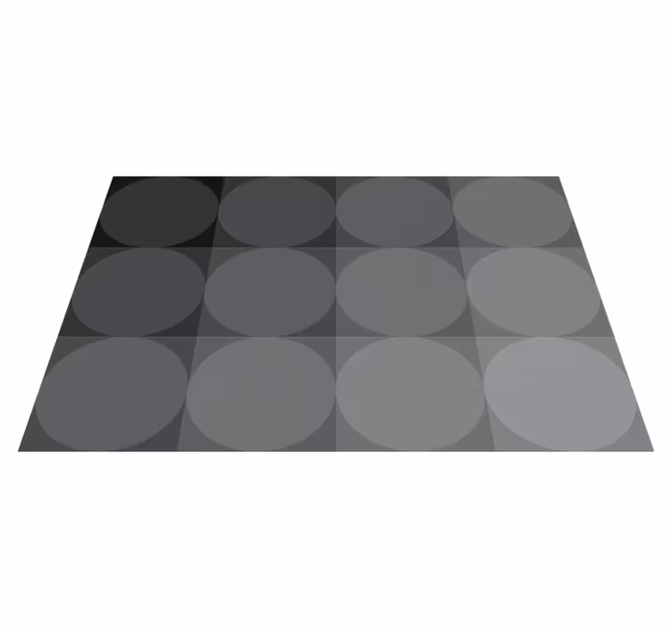 Grey vinyl rug with a stylish gray design - TenStickers
