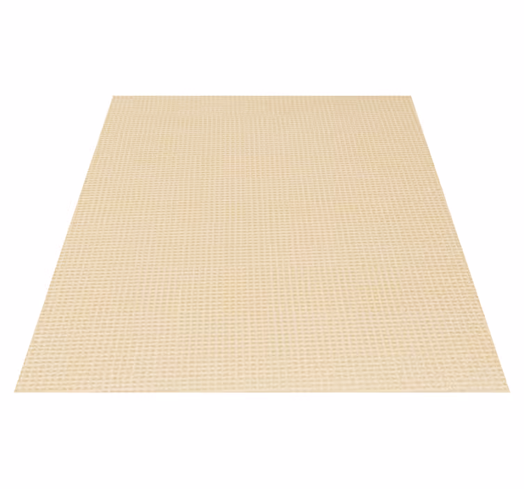 Beige vinyl rug in camel-colored translucence - TenStickers