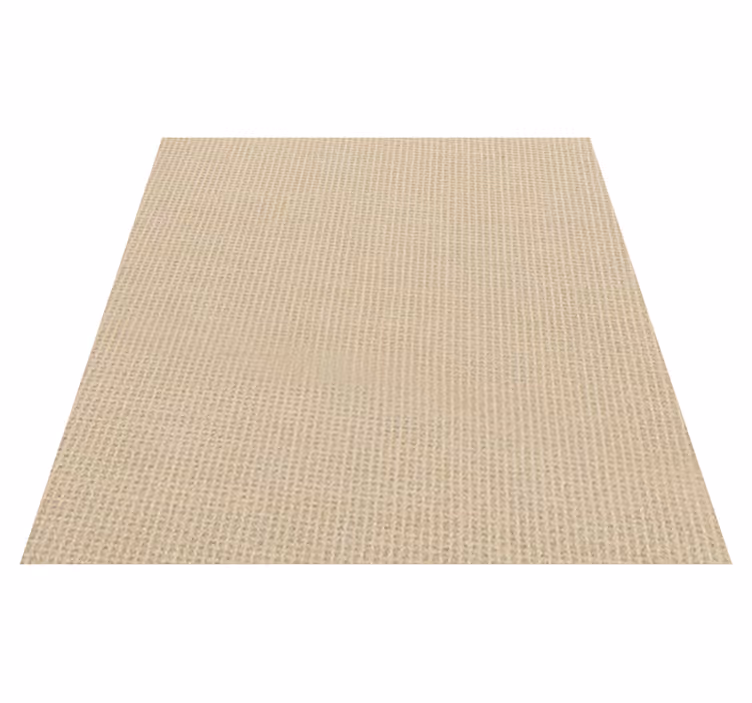 Beige vinyl rug in a beige translucent design - TenStickers
