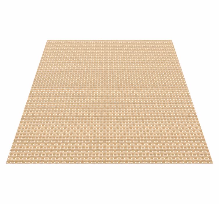Beige vinyl rug beige screen - TenStickers