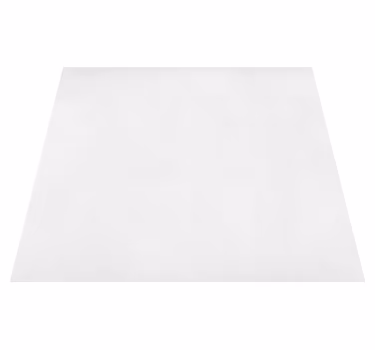 White vinyl rug in blanco color - TenStickers