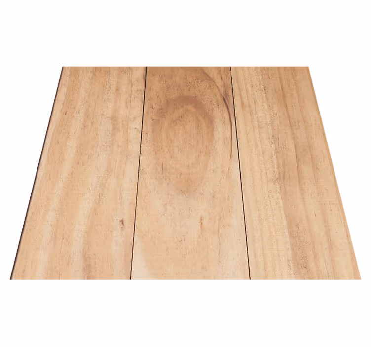 Brown vinyl rug with clear wood effect wallpaper - TenStickers
