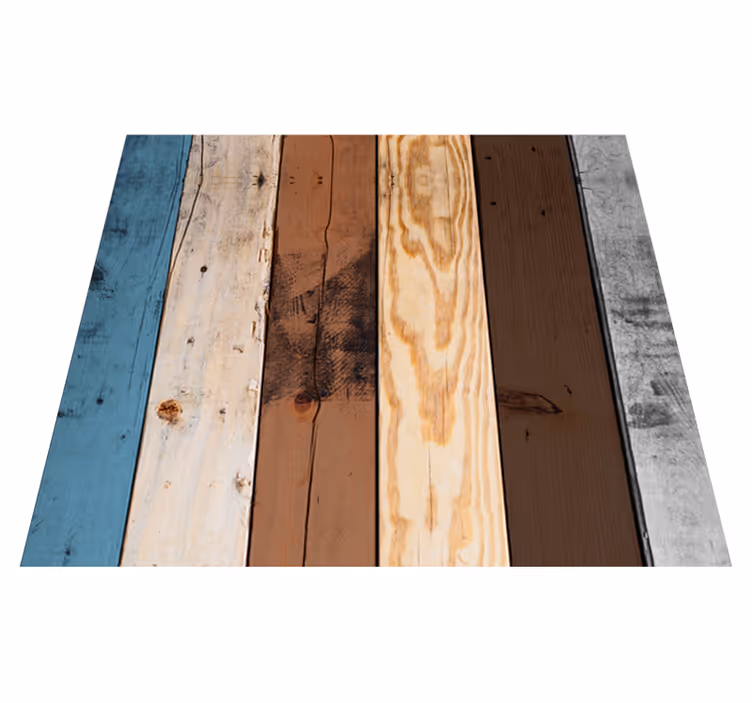 Outdoor vinyl rug vintage charm - TenStickers