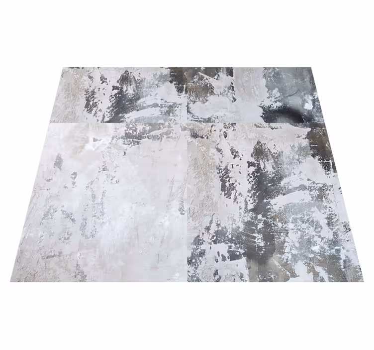 Outdoor vinyl rug - dark pattern - TenStickers