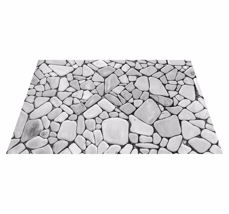 Amazing stone effect vinyl rug - TenStickers