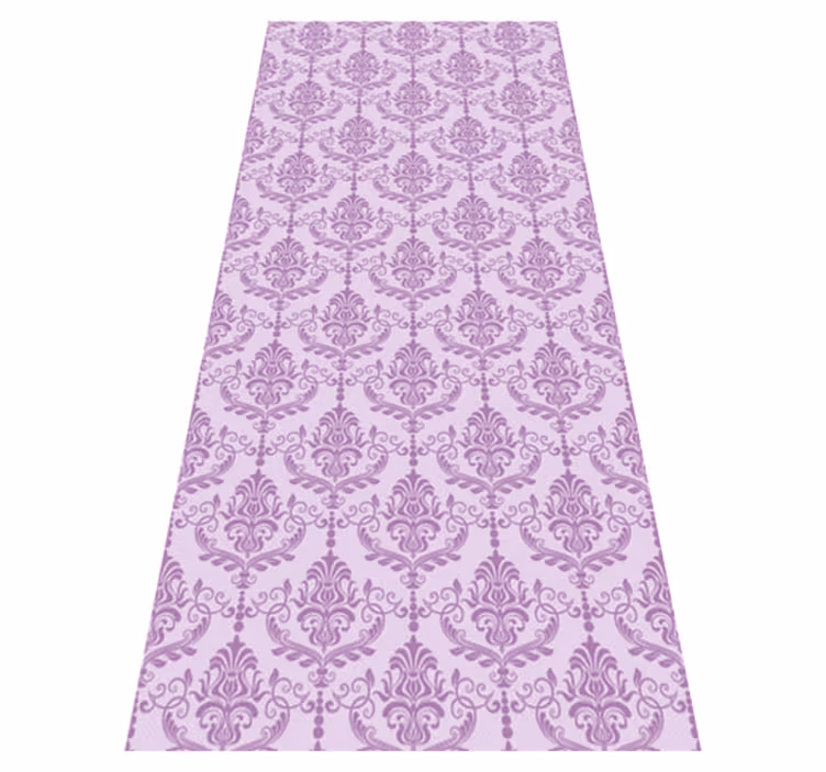 Mandala vinyl rug ornamental design - TenStickers