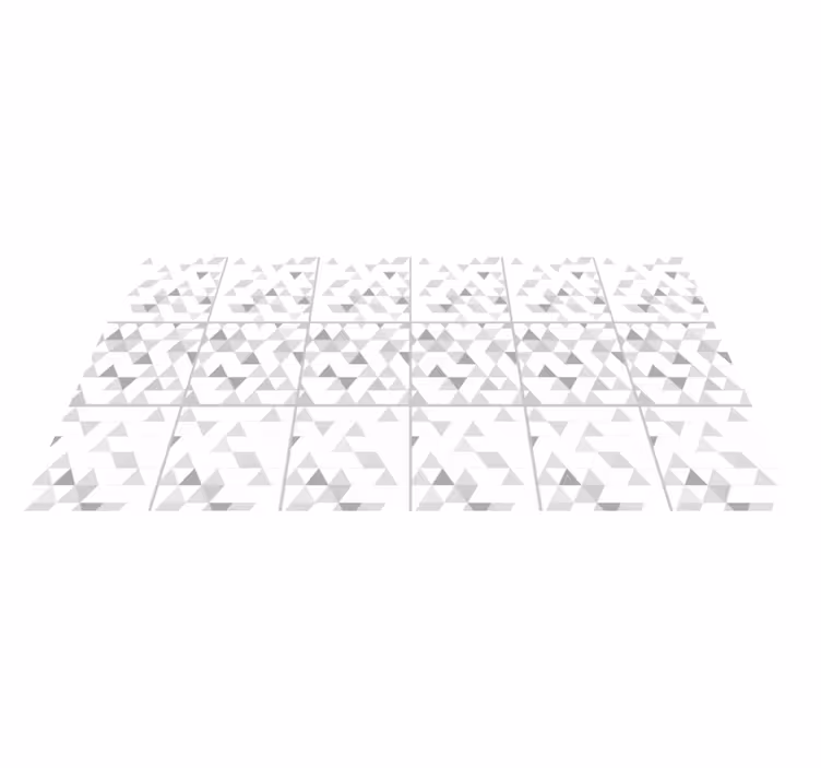 30 shades of gray cement Bali modern rug - TenStickers