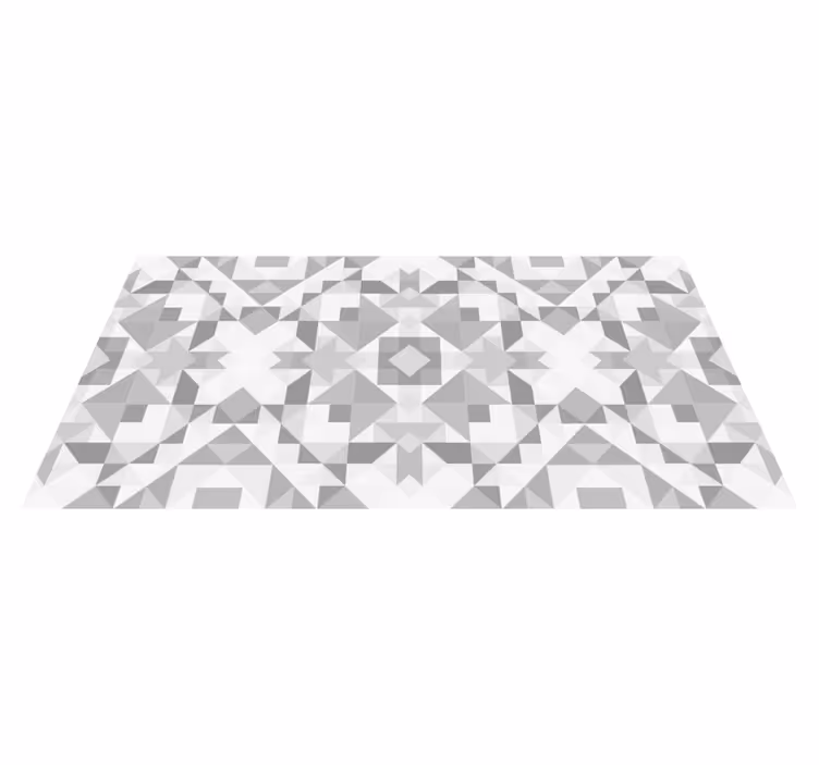 Mosaic brushed glass vinyl floor carpet - TenStickers