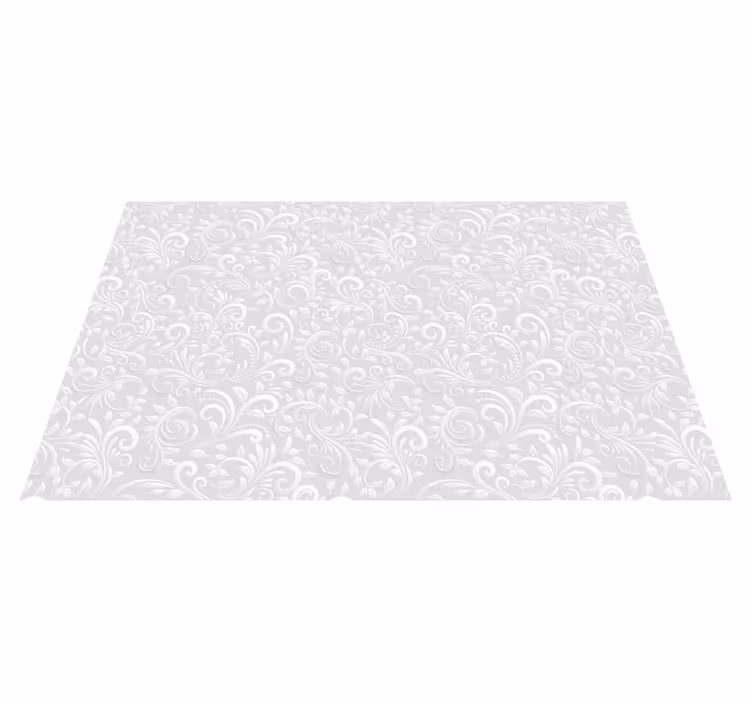 Swirling Elegance texture vinyl rug - TenStickers