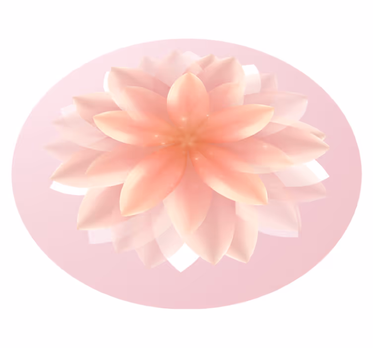 Flower Arrangement floral vinyl rug - TenStickers