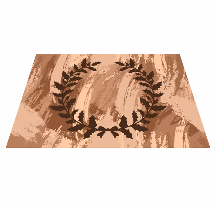 Camouflage Elegance animal print vinyl rug - TenStickers