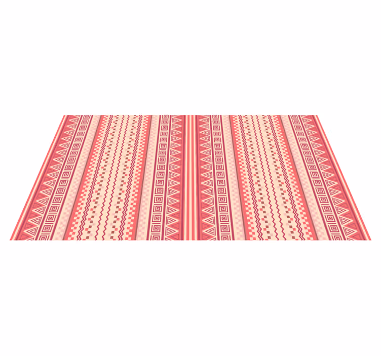Classic red stripes stripes carpet - TenStickers