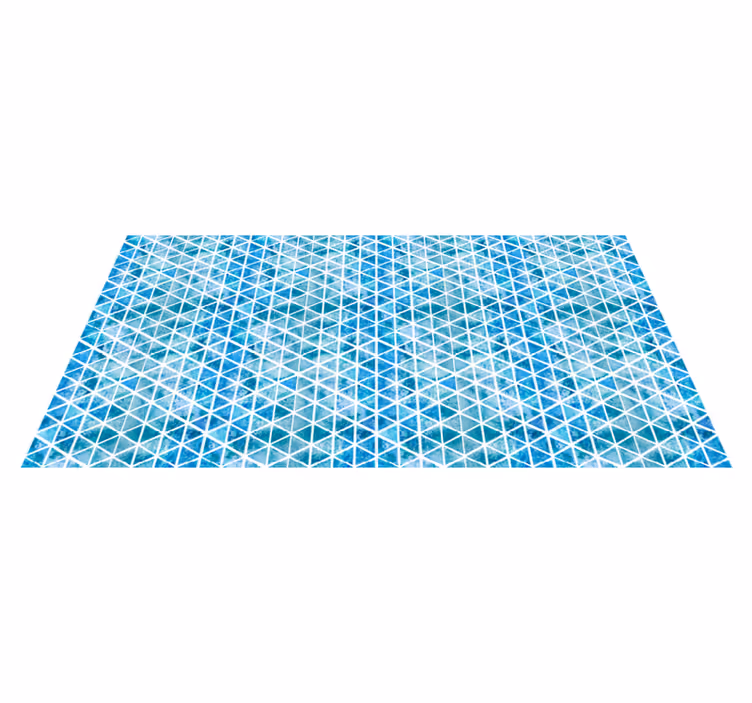 Tourquise sea tiles tile carpet - TenStickers