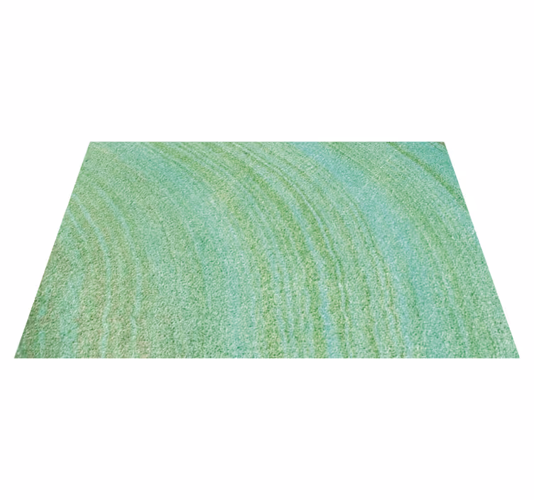 Swirling Green Shades texture vinyl rug - TenStickers