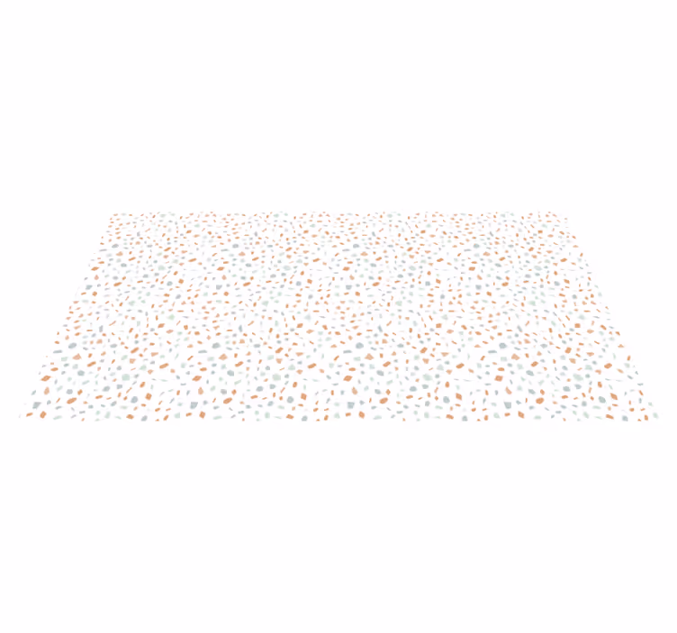 Terrazo candy tile carpet - TenStickers