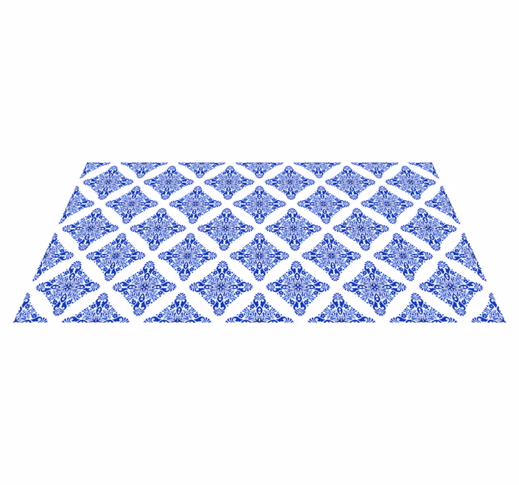 Moroccan effect tile effect tile carpet - TenStickers
