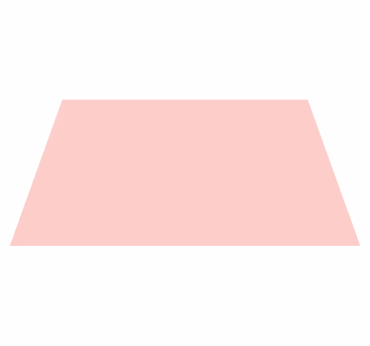 Soft Pink Canvas living room vinyl rug - TenStickers