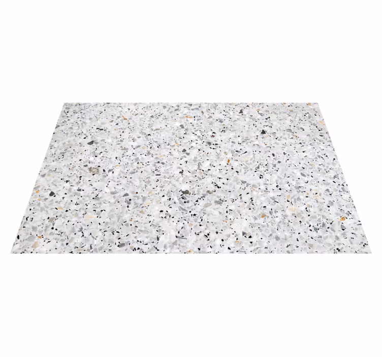 Gray terrazzo texture vinyl carpet - TenStickers