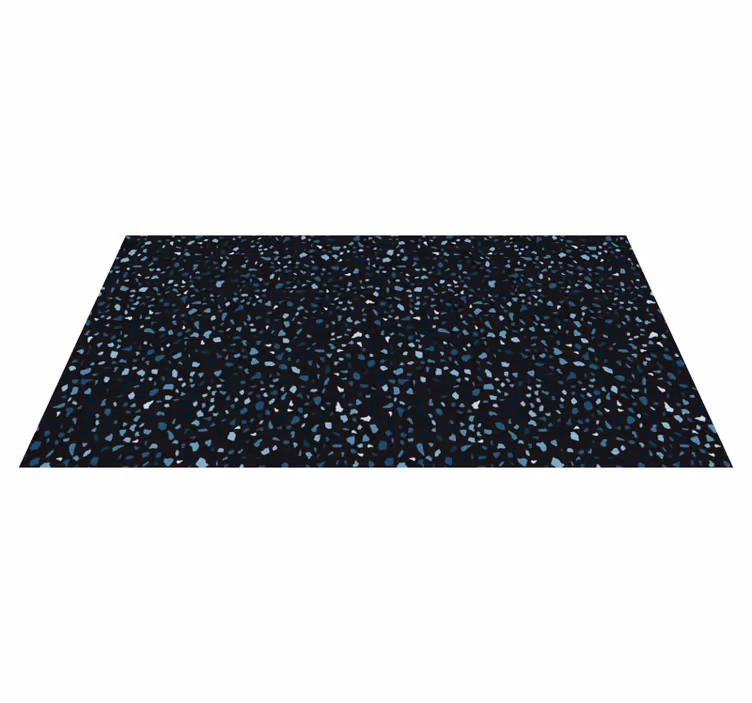 Textured Ebony Finish texture vinyl rug - TenStickers