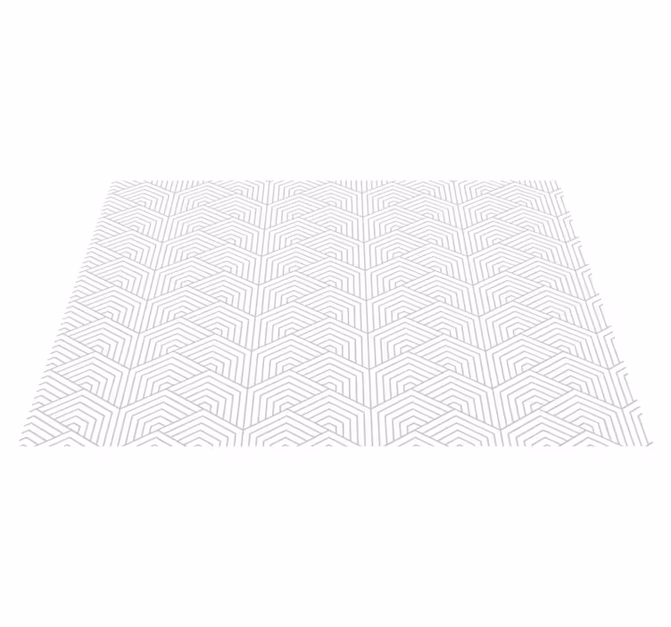 Abstract different lines living room rug - TenStickers