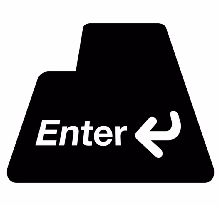 Enter Signage teenage bedroom vinyl rug - TenStickers