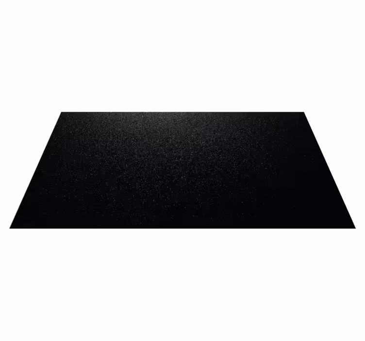 Textured Ebony Coating living room vinyl rug - TenStickers