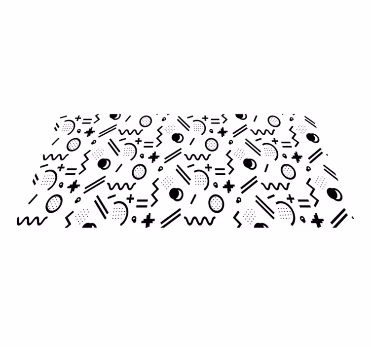 Dynamic Pattern Play kids vinyl rug - TenStickers