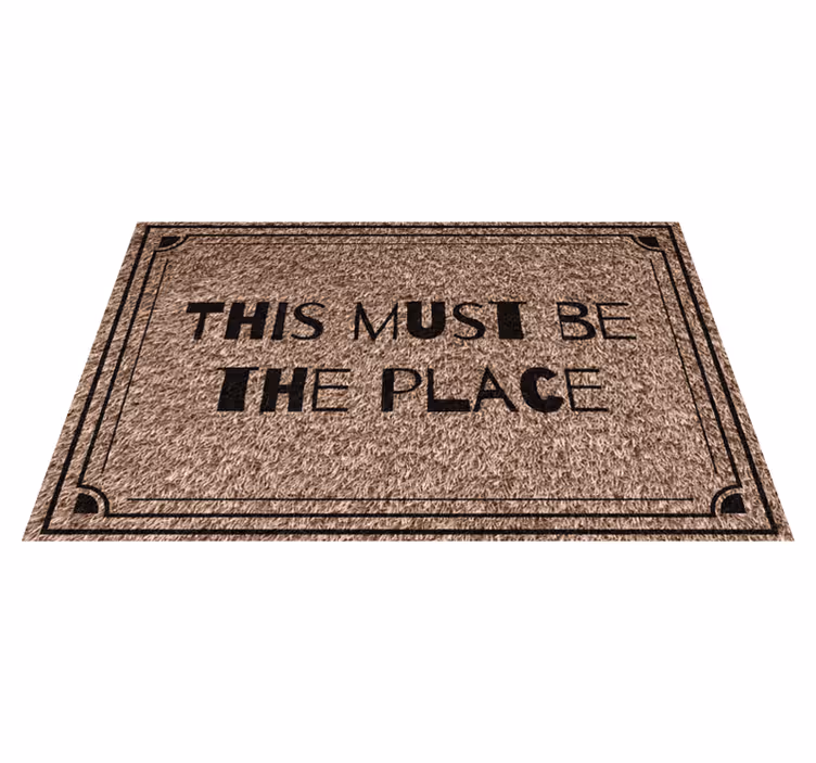 This must be the place entrance hall tiles - TenStickers