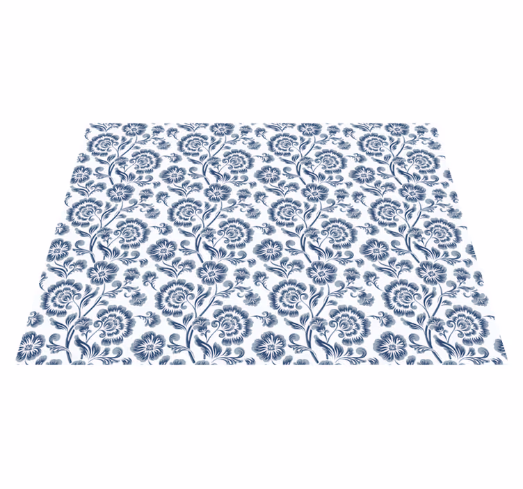 Floral Elegance Pattern carpet roses - TenStickers