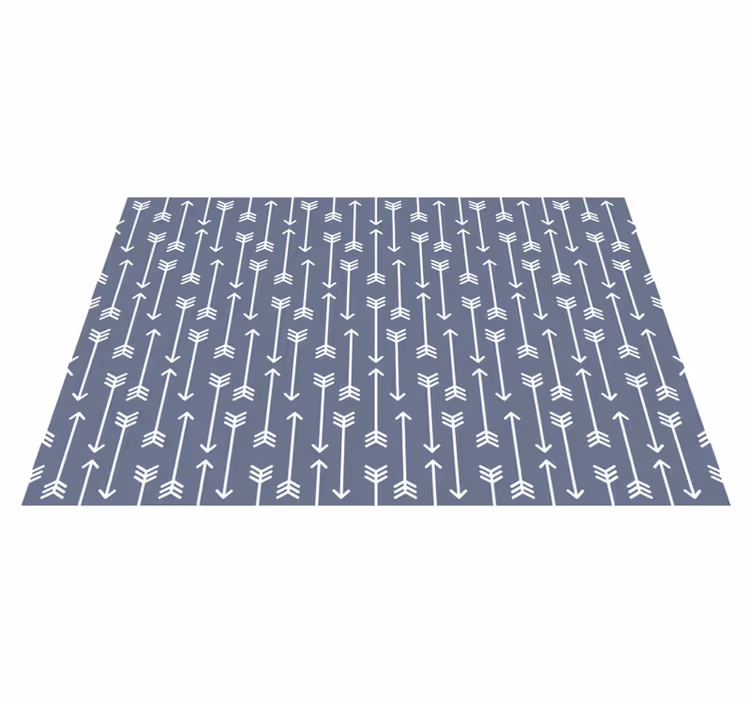 Arrow Patterns stripes vinyl carpet - TenStickers