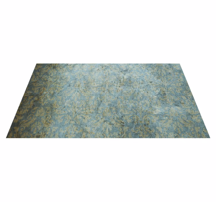 Textured design vinyl rug - TenStickers