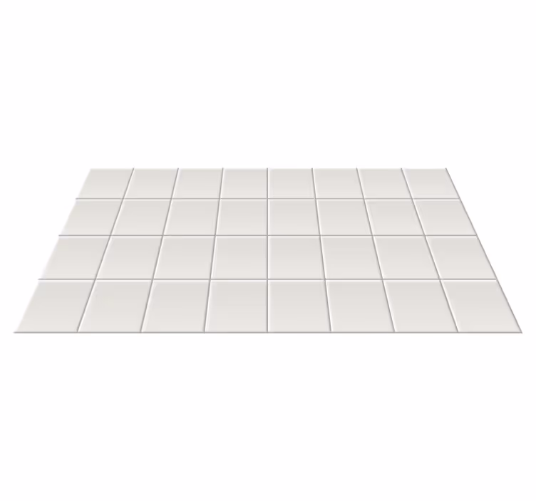 Ceramic Simulation tile vinyl rug - TenStickers