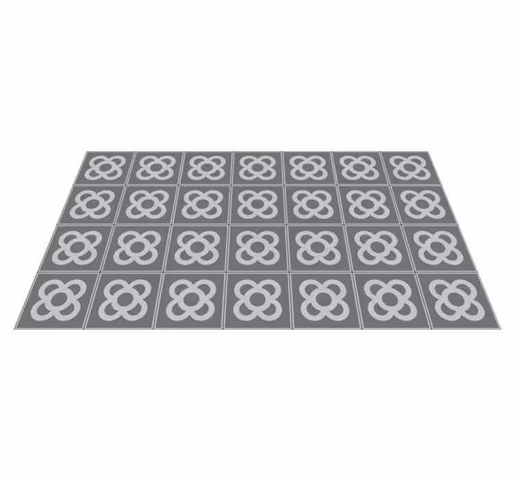 "Panot" floor of Barcelona mosaic floor tiles - TenStickers