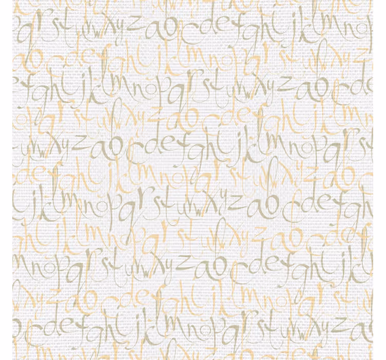 Urban vintage letters letters wallpaper - TenStickers