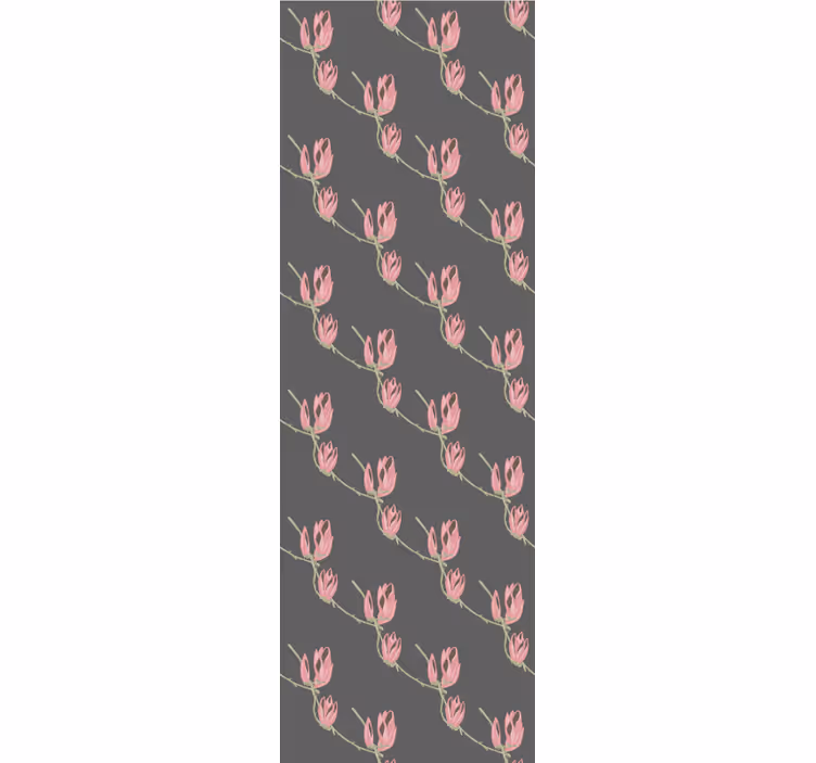 Stylish Floral Design flower wallpaper - TenStickers