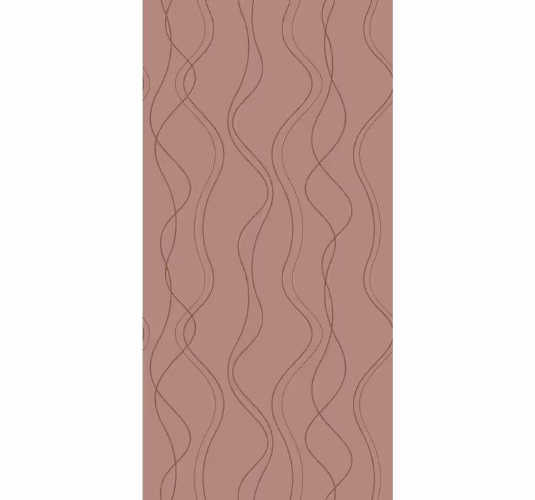 Flowing line patterns wallpaper abstract - TenStickers