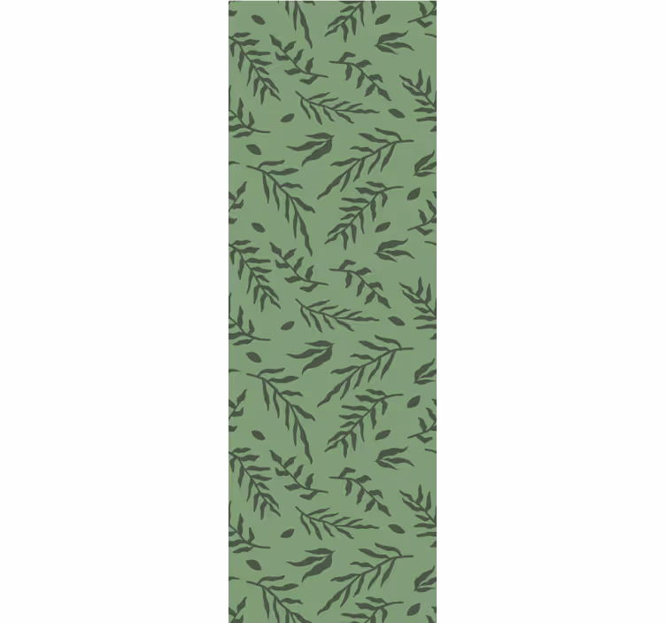 Leafy Vine Pattern nature wallpaper - TenStickers