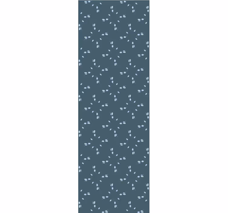 Flower pattern design modern wallpaper - TenStickers