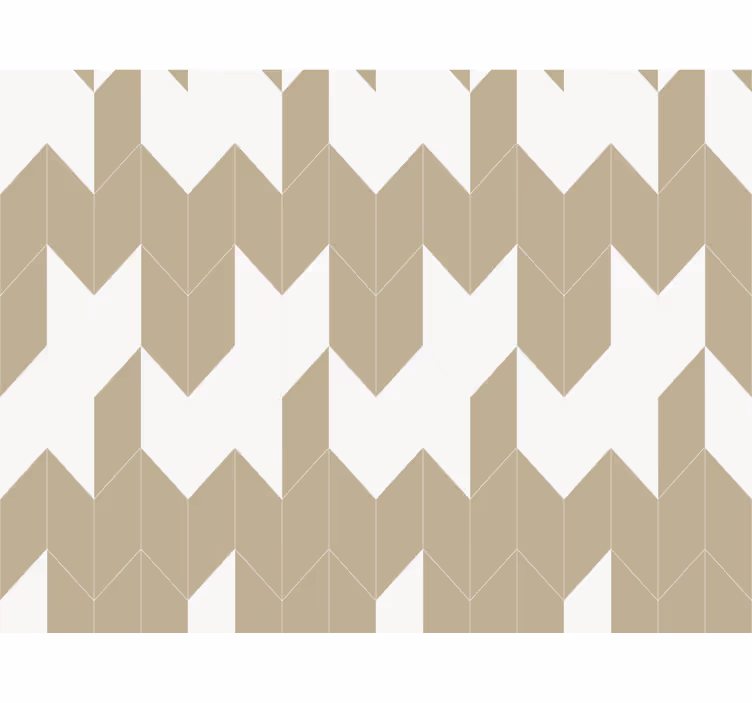 Chevron Shape Design geometric wallpaper - TenStickers