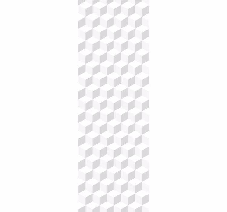 Cubical Texture geometric wallpaper - TenStickers
