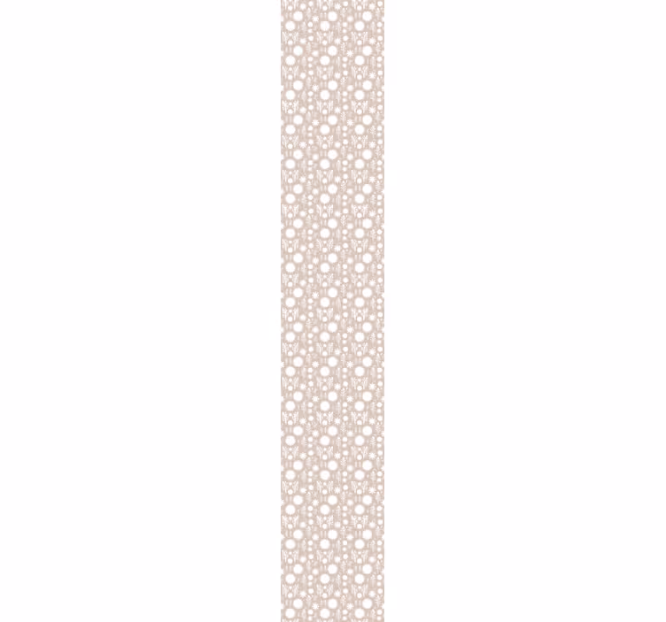 Floral White Display flower wallpaper - TenStickers