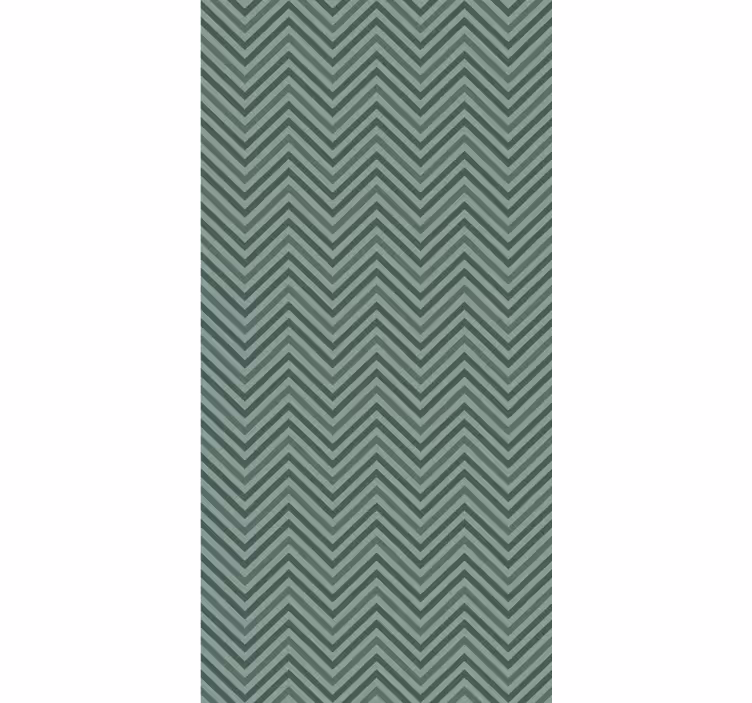 Chevron Zigzag Texture geometric wallpaper - TenStickers