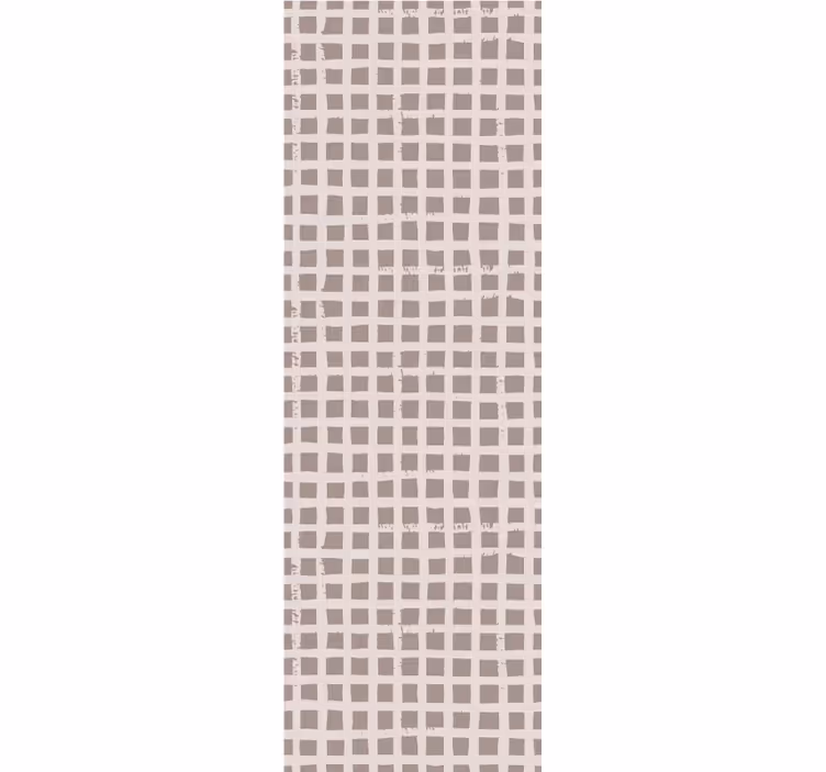 Grid Square Detail textured wallpaper - TenStickers