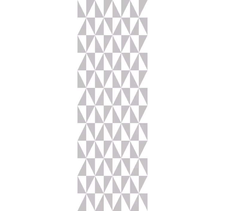 Stylish Triangles Arrangement geometric wallpaper - TenStickers
