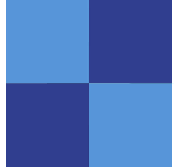 Dark and blue motif tile effect wallpaper - TenStickers