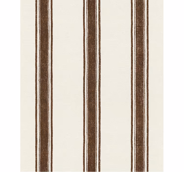 Shapes wallpaper in brown vertical lines - TenStickers