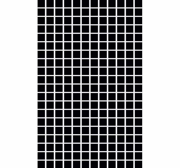 Geometric wallpaper gray squares gradient - TenStickers