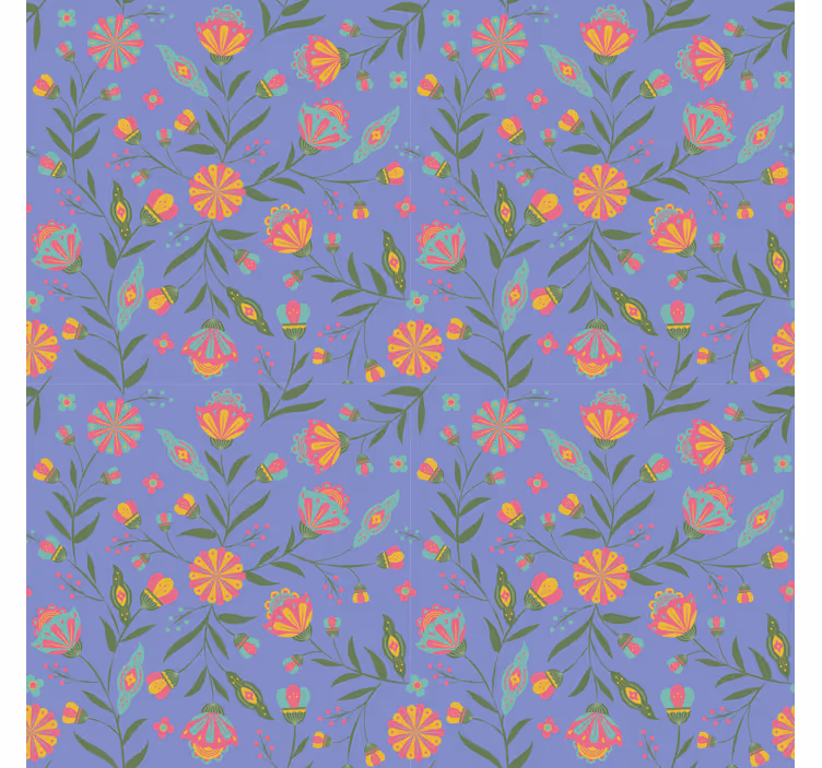 Bedroom wallpaper with adorable kids design - TenStickers